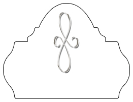 DARAY L 601 SL WT Silver Scroll White Background copy